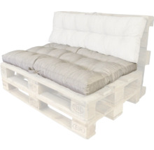 Zitkussen en rugkussen voor palletmeubels