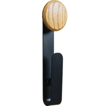Wandhaak met houten knop