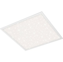 Vierkante LED plafondlamp met sterpatroon