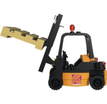 Speelgoed heftruck met Hornbach logo