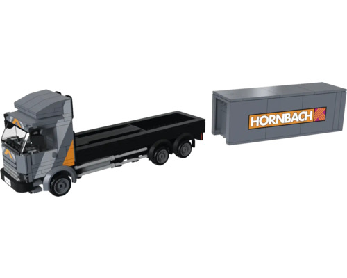 Hornbach Lego vrachtwagen met container