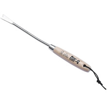 Voegenreiniger met houten handvat en ophanglus