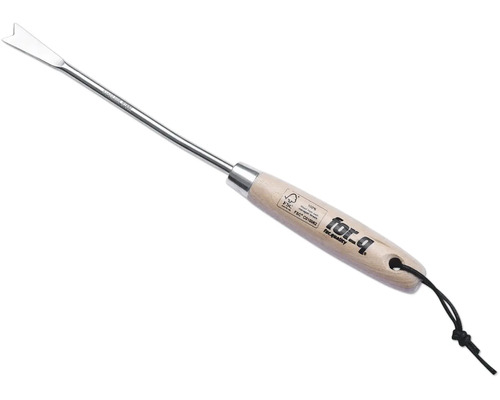 Voegenreiniger met houten handvat en ophanglus