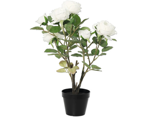 Kunstmatige roos in pot