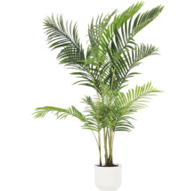 Kunstmatige Areca palm in witte pot ter decoratie