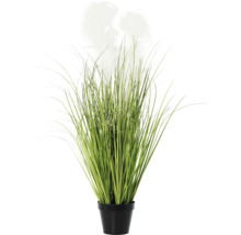 Kunstgras in zwarte pot