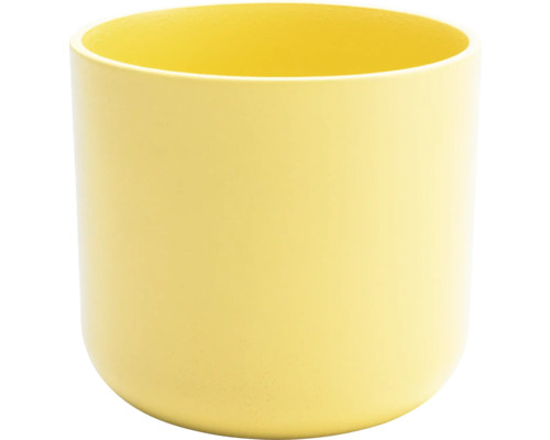 Cilindervormige bloempot van keramiek