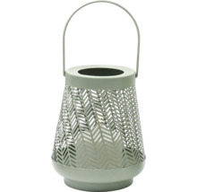 Decoratieve lantaarn met handvat en patroon