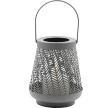 Decoratieve lantaarn met perforatiemotief en handvat