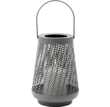 Windlicht met handvat en patroondesign
