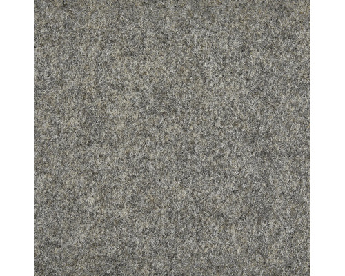 Close-up van een grijs naaldvilttapijt