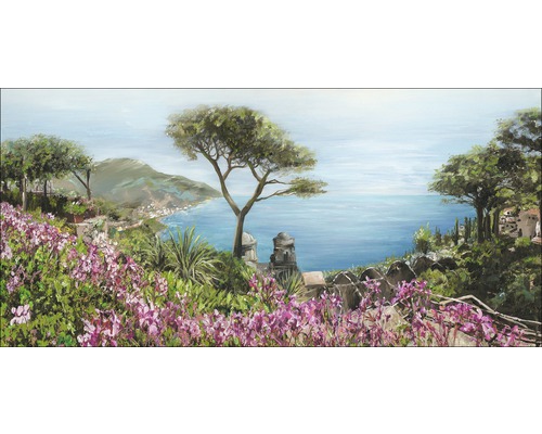 PURE LIVING Schilderij canvas Seaside View 50x100 cm