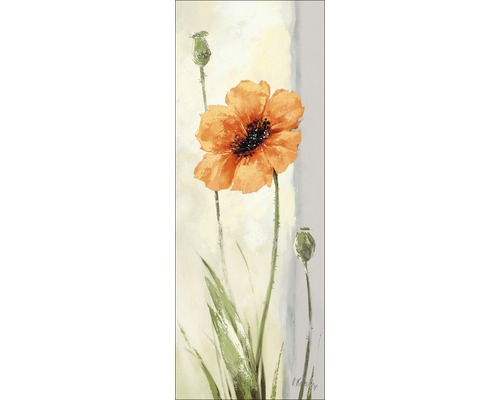 PURE LIVING Schilderij canvas New Poppy Variation I 27x77 cm