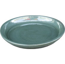 Plantenonderzetter van keramiek