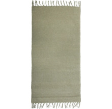 Rechthoekig tapijt met franjes