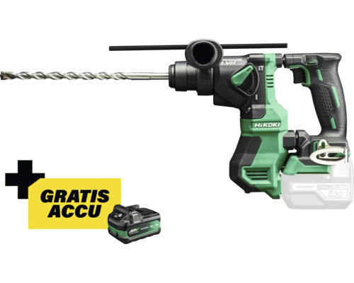 HiKoki accu-boorhamer met boor en extra accu