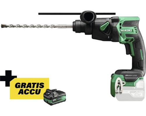 HiKoki accu-klopboormachine met boor en accu