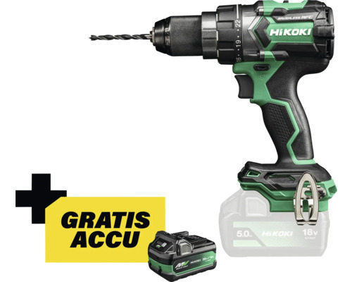 Accuboormachine van HiKoki met gratis accu