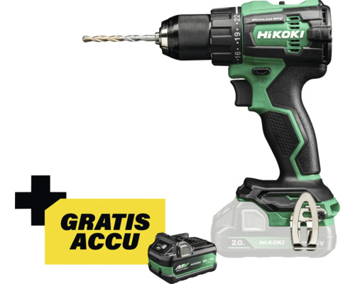 Accuboormachine met accu-actie van HiKoki