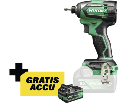 HiKoki accuslagschroevendraaier met gratis accu