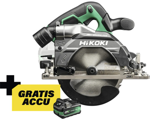 HiKoki cirkelzaag met accu en bord Gratis accu
