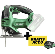 Accu decoupeerzaag van HiKOKI met gratis accu