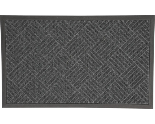 Deurmat met geometrisch patroon