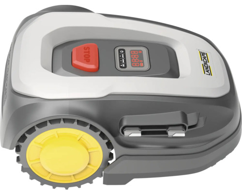 Landxcape robotmaaier met digitaal display en stopknop