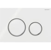 Geberit logo, dual flushplaat