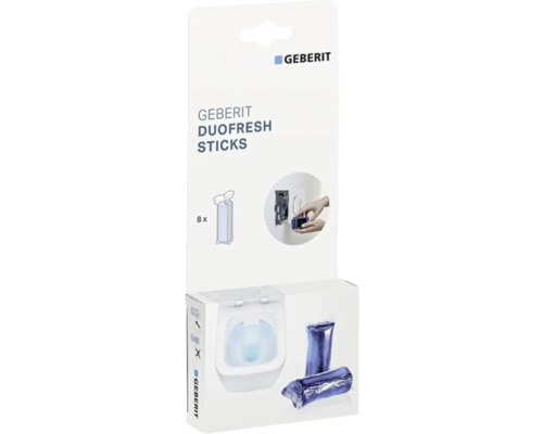 Geberit Duofresh Sticks verpakking voor reservoirs