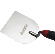 Gladde spaan met kunststof handvat