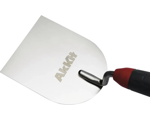 Gladde spaan met kunststof handvat