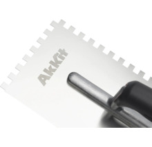 Tegellijmspaan met Akkıt logo