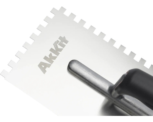 Tegellijmspaan met Akkıt logo