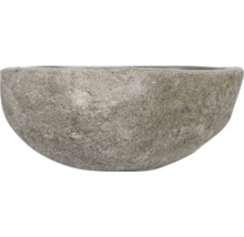 Grijze plantenschaal van steen