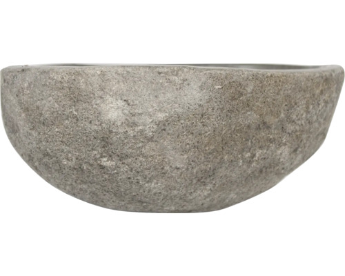 Grijze plantenschaal van steen