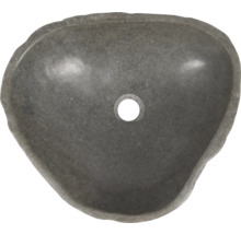 Wastafel van steen met afvoer