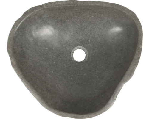 Wastafel van steen met afvoer