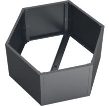 Zeshoekig plantenbakframe