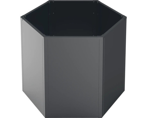 Zeshoekige plantenbak