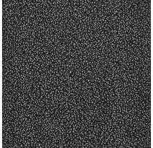 Close-up van een grijs tapijt met lusstructuur