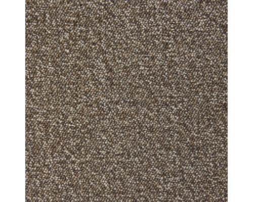 Tapijt bouclé Massimo bruin 400 cm breed Close-up van een tapijt
