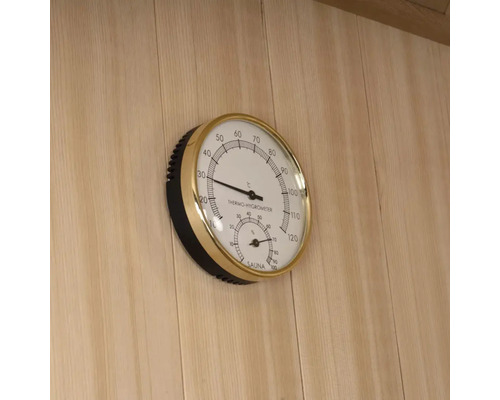 Thermo-hygrometer voor het meten van temperatuur en vochtigheid in de sauna