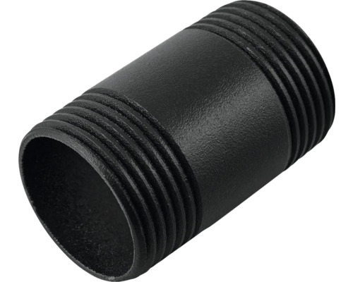 WALTECO Rusticline buis 3/4'' 40mm zwart Metalen draadpijp