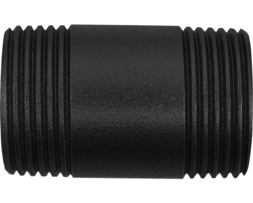 Metalen nippel met schroefdraad