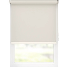 Raam met neergelaten rolgordijn voor lichtregulering