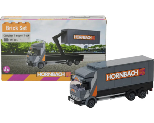 Hornbach container transportwagen bouwset met Hornbach logo