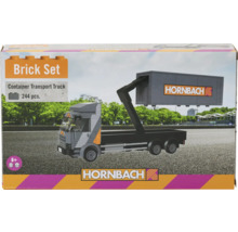 Brick Set container transport vrachtwagen, 244 onderdelen