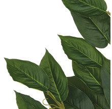 Kunstplantenstengel met grote bladeren