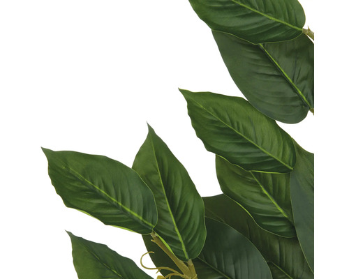 Kunstplantenstengel met grote bladeren